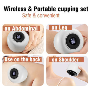 Dispositivo Multifuncional Inalámbrico de Terapia de Ventosas y Gua Sha con Pantalla LCD, Terapia de Calor con Luz Roja y Masaje Magnético - Product Image 6