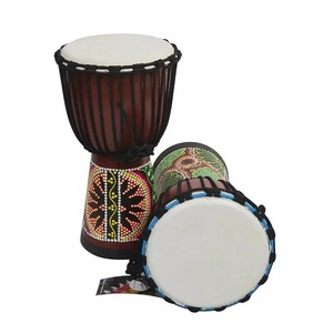 Tamaños para adultos, 12 pulgadas, tambor <span class=keywords><strong>Djembe</strong></span> africano, instrumento Musical de percusión profesional, logotipo personalizado, <span class=keywords><strong>precio</strong></span> al por mayor hecho en China - Product Image 1