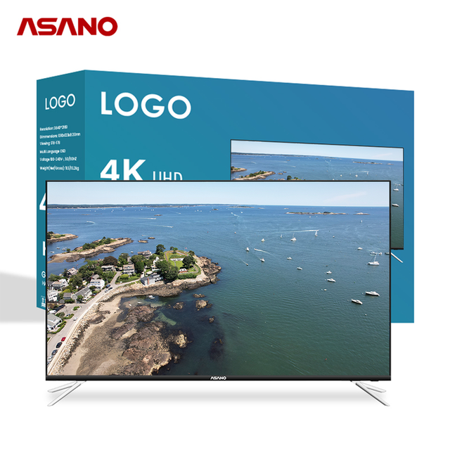 Wholesale Factory 4K 43Inch Smart Television Digital Lcd Screen Tv All in One 43 55 Inch Flat Panel Android Smart Tv