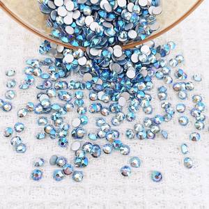 Yantuo, высокое качество, плоская задняя часть, не горячая фиксация, горный хрусталь, черный бриллиант, абразивные стеклянные стразы, продукт для ювелирных изделий - Product Image 3