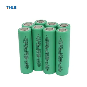 THLB 리튬 18650 배터리 18650 2600mah 3.6v 리튬 이온 2200mAh 3000 Mah 배터리 충전식 18650 셀