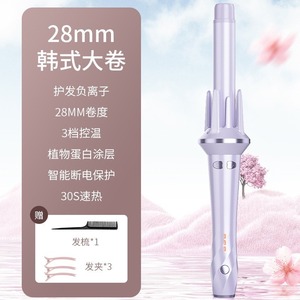 Electric Curling Iron 28mm Adjustable Heat Settings LCD Display for Cross Border Export - Product Image 3