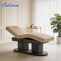 Table de massage électrique moderne et luxueuse à 3/4 moteurs réglables pour salon, spa, soins du visage et esthétique