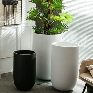 Grandes jardinières et pots en céramique de luxe <span class=keywords><strong>pour</strong></span> plantes et fleurs, <span class=keywords><strong>pour</strong></span> <span class=keywords><strong>intérieur</strong></span> et extérieur, <span class=keywords><strong>pot</strong></span> en fibre <span class=keywords><strong>d</strong></span>'argile <span class=keywords><strong>haut</strong></span> <span class=keywords><strong>pour</strong></span> <span class=keywords><strong>d</strong></span>écoration - Product Image 1