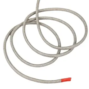 3mm 6mm Industrial Cord Anti-static Silver-plated Fiber Rope