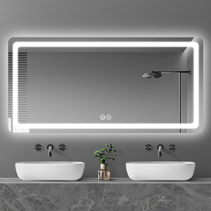 <span class=keywords><strong>Miroir</strong></span> <span class=keywords><strong>de</strong></span> <span class=keywords><strong>Salle</strong></span> <span class=keywords><strong>de</strong></span> <span class=keywords><strong>Bain</strong></span> LED Tactile Moderne <span class=keywords><strong>avec</strong></span> Bluetooth pour Salon et Appartement - Product Image 2