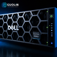 En Stock, Servidor Dell PowerEdge R860 2U Original al por Mayor, 4 Sockets, Intel Xeon Scalable, 16TB DDR5 NVMe, Servidor Empresarial SAP HANA