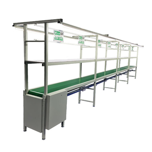 Antistatik <span class=keywords><strong>Esd</strong></span> elektronik tezgah çalışma masası orijinal fabrika konveyör sistemi konveyör bant montaj hattı - Product Image 4