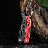Couteau d'extérieur portable EDC 11-en-1 personnalisable OEM Multitool pour le camping, y compris ouvre-bouteille, qualité bricolage