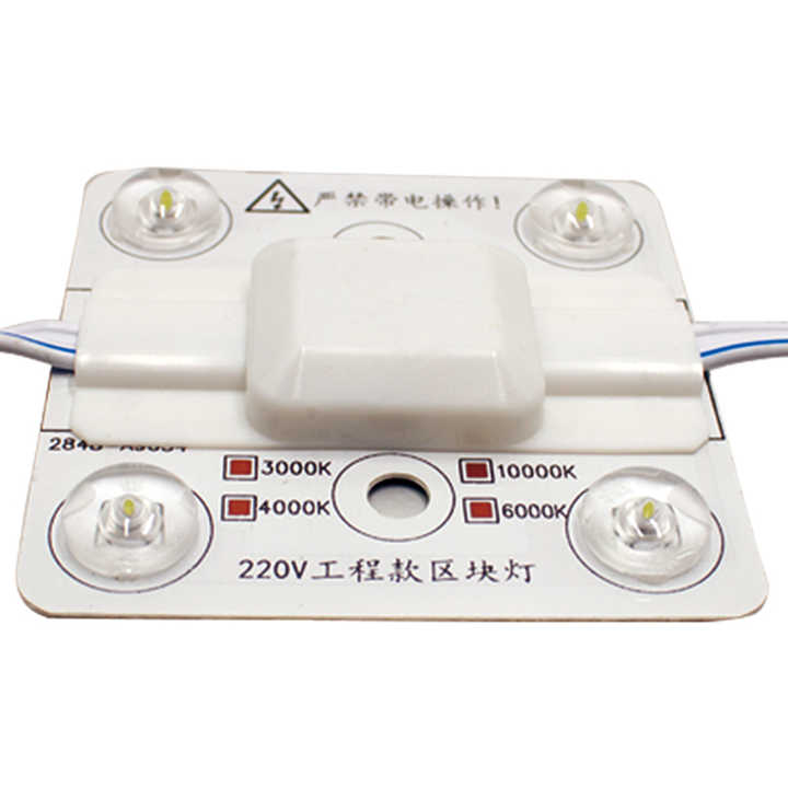 220v 4w 1w/led 3000K 4000K 6000K 10000K 4 led module lens 170 degree