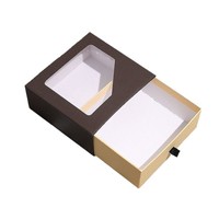 Scatola Regalo Personalizzata All'Ingrosso di Alta Qualità con Finestra in PVC, Scatola per Profumo a Forma di Libro, Confezione per Smalto e Olio per Unghie