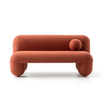 Conception moderne spéciale personnaliser tissu cuir salon loisirs canapé ensemble Villa hôtel simple chaise longue maison canapé meubles