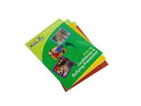 Cahiers d'exercices écologiques pour enfants avec reliure parfaite, papier couché, papier fantaisie et carton, couverture souple pour les écoles