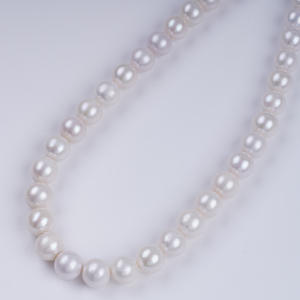 อุปกรณ์ทำเครื่องประดับแฮนด์เมด ลูกปัดน้ำจืดทรงบาร็อคธรรมชาติ ขนาด 11-12 มม. แบบเม็ดหลวม กึ่งสำเร็จรูป - Product Image 3