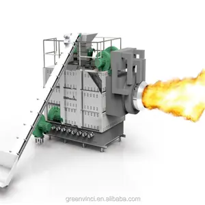 Màu xanh lá cây giải pháp gỗ chip viên gỗ SINH KHỐI gasifier Burner giá cho nồi hơi để thay thế dầu, khí đốt, than, gỗ đốt dự án