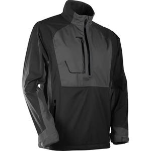 Pull à fermeture éclair quart de tissu imperméable en nylon pour hommes, course à pied, randonnée, golf, extérieur, séchage rapide - Product Image 5