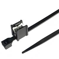 Attaches-câbles autobloquantes en nylon 66 X173 avec pince de bordure 4,6*190 mm pour épaisseur de panneau 0,8-3,5 mm