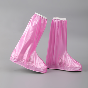 2026 nuovo KJ <span class=keywords><strong>ciclismo</strong></span> antipioggia PVC pioggia stivali Unisex sempreverdi alto stile con leggero peso in PVC suola per la pioggia <span class=keywords><strong>copriscarpe</strong></span> - Product Image 4