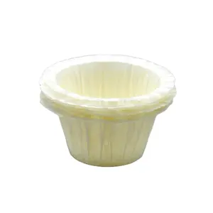 2500 PCS CASE COUNT--WHITE RUFFLED RIM MUFFIN CUPS/BAKE CUPS/CUPCAKE LINERS--BASE 1.75"