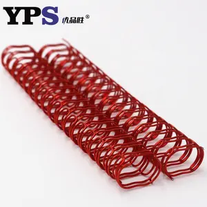 Wire Spirals Pearly Shine Color Double Loop Wire O Spiral Wire O And Twin Wire O Loop Coil Book Binding Of Binder Wire O