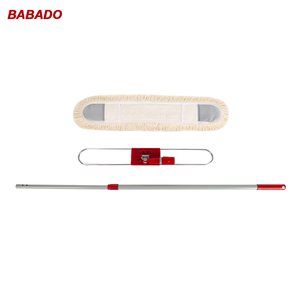 <span class=keywords><strong>Mop</strong></span> piatto professionale BABADO da 60 cm in cotone per la pulizia di pavimenti in hall, centri commerciali, hotel e ospedali - Product Image 3