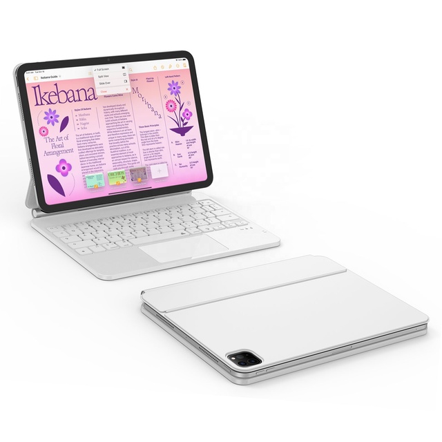 Magic Keyboard Case with Touchpad Backlit Magnetic Wireless BT for iPad Air 10.9 iPad Pro 11/12.9-New Ultra Thin 7-Color Backlit