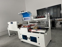 Machine d'emballage thermorétractable automatique à engrenages pour bombes de bain, aliments et boissons, avec tunnel de rétraction en polyoléfine, prix usine