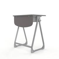 Tables et chaises d'étude modernes pour étudiants, bureaux d'écoliers pour salles de classe primaires et secondaires avec tiroirs et crochets