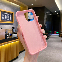 Étui en silicone ODM de haute qualité avec doublure en microfibre pour iPhone 16 15 14 13 Pro Max, étui de téléphone liquide original avec support