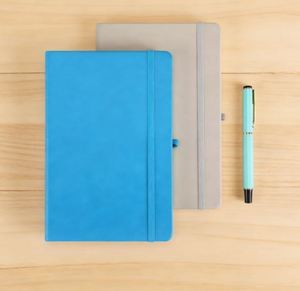 A5 A6 Dotted Grid Ruled Lined 2026 Elastic Band Hardcover Journal Notebook Planner - Product Image 1