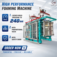 GUIJU EPP Foam Machinery Factory Direct EPP Shape Molding Machine EPP Máquina para fabricar cajas Línea de producción de parachoques de coche