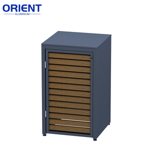 Nhà máy bán kim loại thùng rác bao gồm ngoài trời Vườn rác thải bin nhà nhôm Thùng rác có thể bao vây - Product Image 4