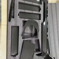 Aksesoris Interior Mobil Dry Carbon 20pcs Set LHD RHD 10pcs untuk Mercedes Benz G Class G-Wagon Interior W464 2019-2024