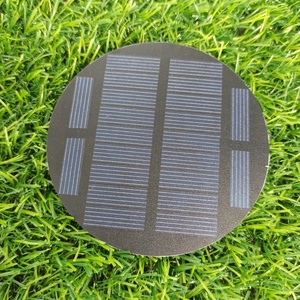 Stock <b>Solar</b> From China Shenzhen Small <b>Mini</b> 0.7w 5.5v Round Shape Circle PV Polycrystalline Silicon <b>Solar</b> Modules Dia 90mm - Product Image 5