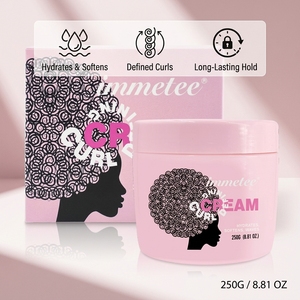 Crème Coiffante Hydratante pour Cheveux Afro Bouclés au Beurre de Karité et Huile de Coco – Rehausseur de Boucles Naturelles – Vente en Gros - Product Image 6