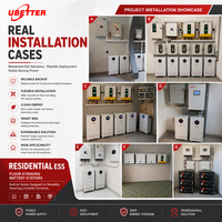 AB Stok Depolama Bataryası 48V 51.2v 314AH Lifepo4 Batarya 16kwh Ev Tipi Powerwall Güneş Enerjisi Yedek Sistemi Lityum Batarya 15kwh