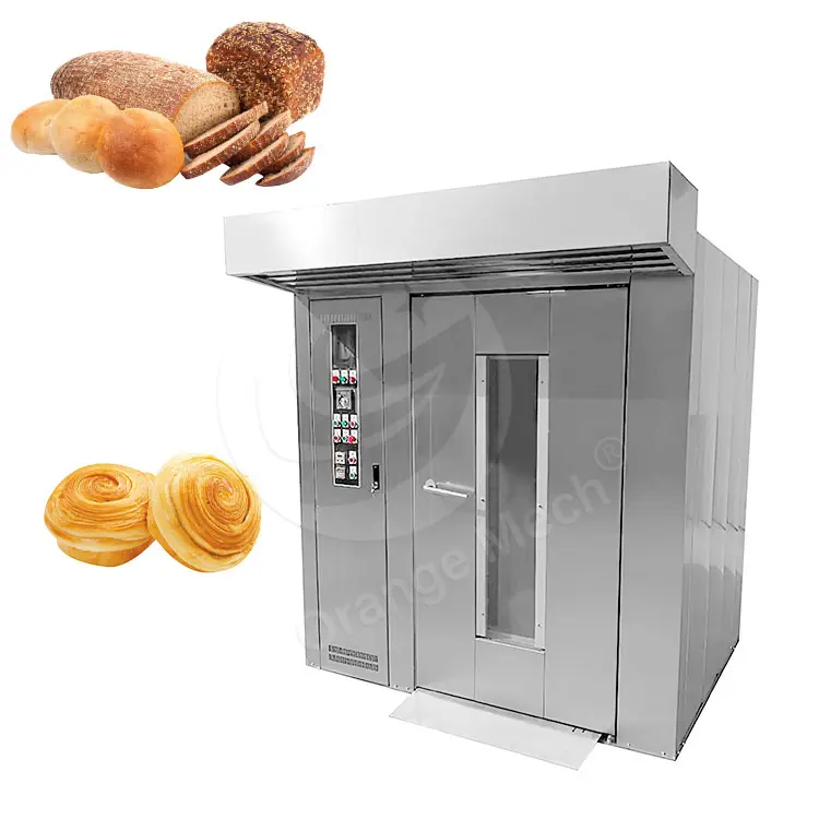 ORME Horno Rotativo Forno Rotativo para Padaria Preço da Bandeja Rack de 32 Bandejas para Assar Pão