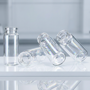 Bulk Supply Multi Volume Transparent Borosilicate Glass Xilin Vials for Medical Experiment Freeze Dried Sample Holding <b>Bottles</b> - Product Image 6