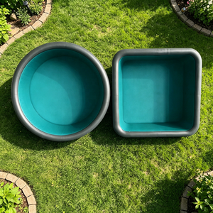 Piscines gonflables très demandées, bain de glace gonflable <span class=keywords><strong>avec</strong></span> dimensions 2m x 2m x 0.8m, taille et couleur personnalisables, pour 4 à 6 <span class=keywords><strong>personnes</strong></span>. - Product Image 1