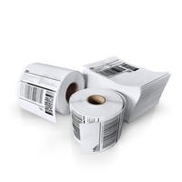 Étiquettes autocollantes pour imprimante thermique 100*150mm (4x6 pouces) pour suivi logistique et expédition, fournies par le fabricant, étanches