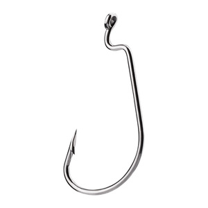 Crochet de manivelle n° Acier à haute teneur en carbone pour la pêche au bar en eau douce, utilisation en lac, sac de 6 pièces - Product Image 1