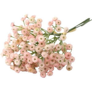 Flor Artificial de Tacto Real, Gypsophila de PVC de Alta Calidad para Decoraciones de Hogar y Bodas, Flores Simuladas - Product Image 1