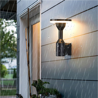 Lampe murale extérieure créative de style nordique pour jardin, terrasse, balcon, cour, extérieur de maison