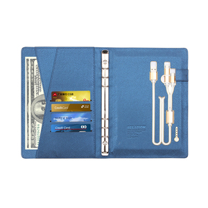 Multi Functional Power Bank Notebook Notebook <strong>with</strong> 8000 MAh Power Bank USB Charging Charger <strong>Note</strong> <strong>Book</strong> Binder Spiral Diary <strong>Book</strong> - Product Image 2