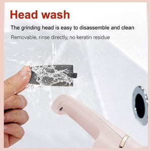 Nuevo MODELO DE amoladora de <span class=keywords><strong>pies</strong></span> eléctrica completamente automática, pequeño removedor de callos recargable, artefacto de pedicura, hermoso plástico <span class=keywords><strong>para</strong></span> - Product Image 3