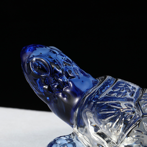 Figurine de tortue de mer en cristal de verre faite à la main pour la décoration intérieure cadeaux d'anniversaire <span class=keywords><strong>presse</strong></span>-papiers avec <span class=keywords><strong>un</strong></span> bel ornement d'animal de mer - Product Image 4