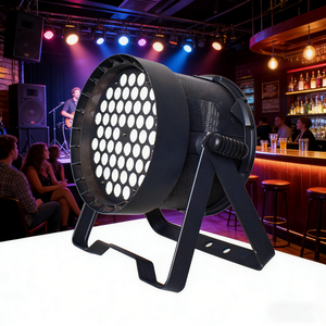 Faro LED RGBW 4in1 OEM all'ingrosso, 54*3W Super Par, Luci LED Polarlights per Spettacoli, Eventi, Concerti e Palcoscenici - Product Image 1