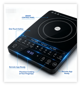 Vente en gros de plaques de cuisson intelligentes WiFi IOT avec commande vocale Alexa - Product Image 3