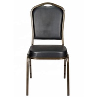 Chaise d'événement en métal d'usine durable de haute qualité empilable pour l'utilisation d'entrée d'appartement d'hôpital