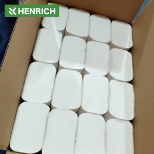 V gấp giấy dập nổi khăn giấy vệ sinh cho độ thấm hút cao và thoải mái trong nhà vệ sinh nhà bếp và các cơ sở khách sạn - Product Image 1